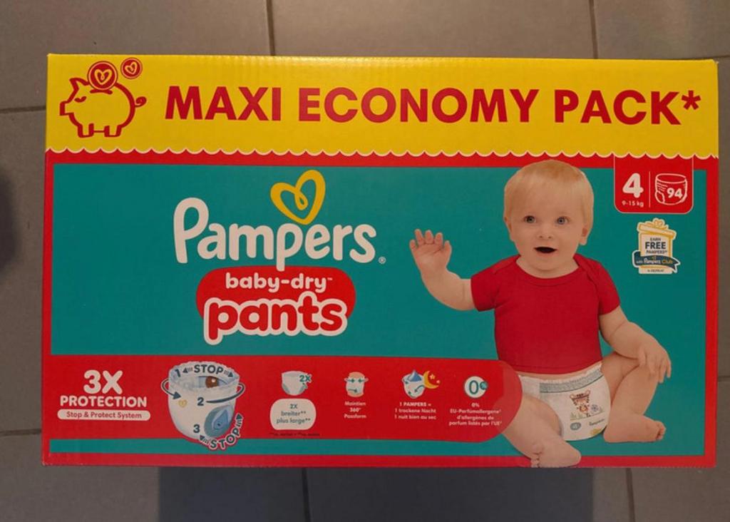 94 couches culottes de taille 4, Enlèvement, Neuf