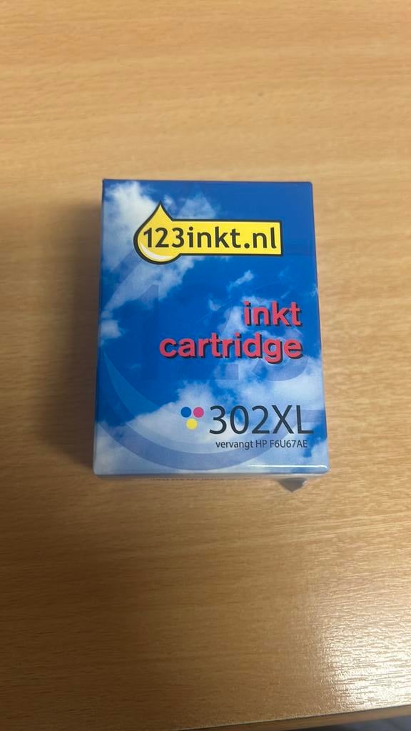 Inkt HP302 XL kleur, Computers en Software, Printerbenodigdheden, Ophalen of Verzenden, Nieuw, Cartridge