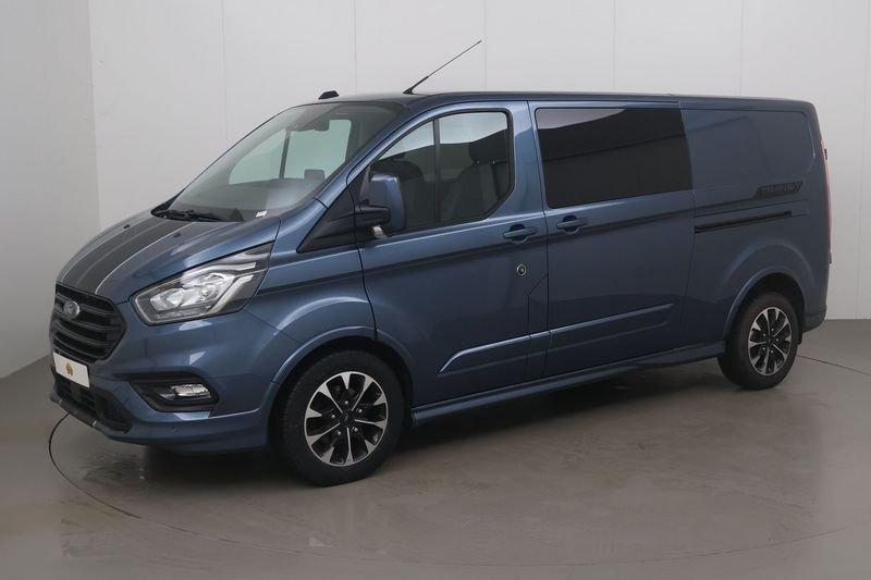 Ford Transit Custom, Autos, https://public.car-pass.be/vhr/8189ba0d-eb61-49b4-8594-4157d137013e, Achat, Entreprise, 5 portes