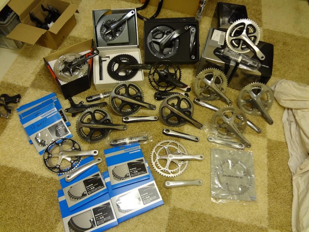 Nieuw Dura Ace 9 10 of 11 sp cassette bladen crankstel, Enlèvement ou Envoi, Neuf, Autres types