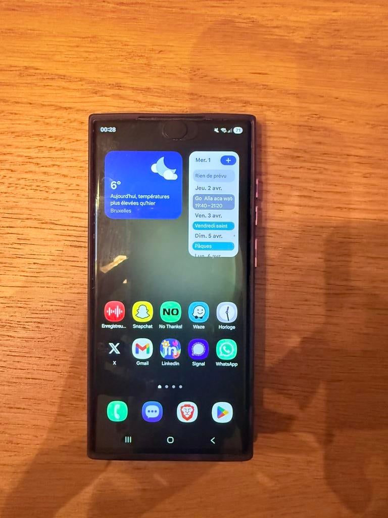 Samsung Galaxy S23 Ultra 512 Go groene kleur, Telecommunicatie, Mobiele telefoons | Samsung, Overige kleuren, Touchscreen, Zo goed als nieuw