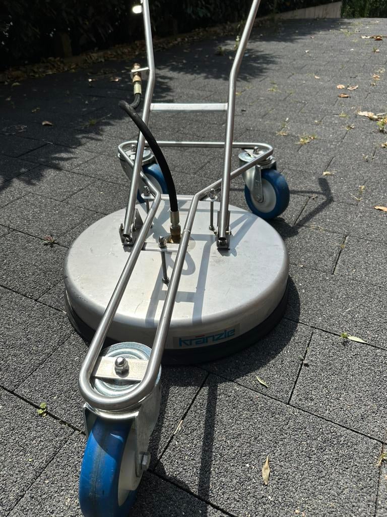 Kränzle RVS Roundcleaner 520 mm vloerreiniger/terrasreiniger, Ophalen, Zo goed als nieuw
