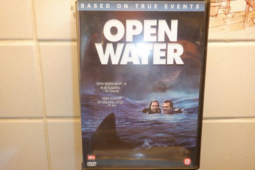 DVD Open Water.(Based on true events), Vanaf 16 jaar, Verzenden, Zo goed als nieuw, Gore