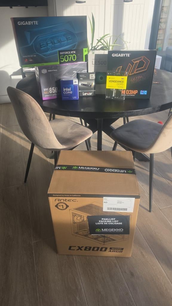 Game-Pc I9-14900KF 32GB DDR5 RTX 5070, Enlèvement ou Envoi, Gigabyte, Gigabyte, Gigabyte