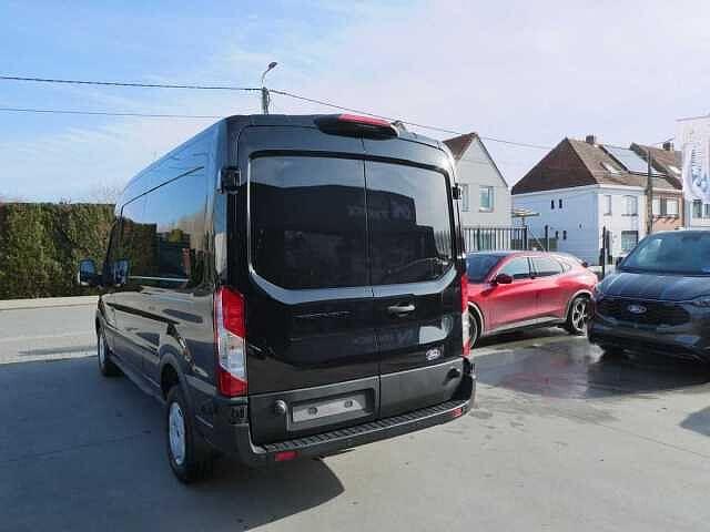 Ford Transit 2T 350L L3H2 2.0 TDCi 130pk Automaat 3pl Trend, 1995 cc, Euro 6, 128 pk, Zwart