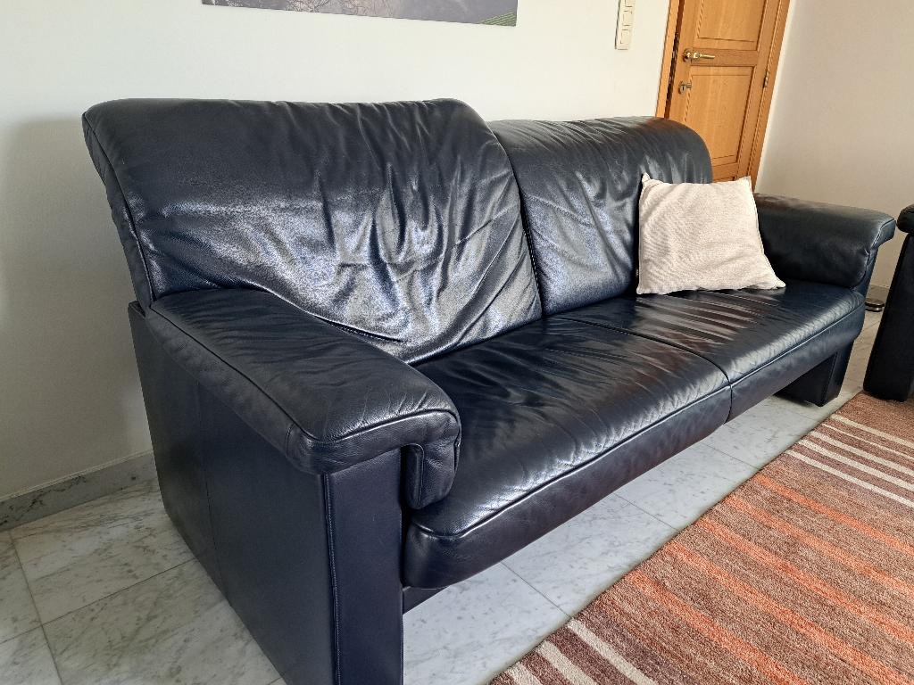 lederen bankstel, merk Jori, Trois personnes, Enlèvement, Utilisé, 150 à 200 cm