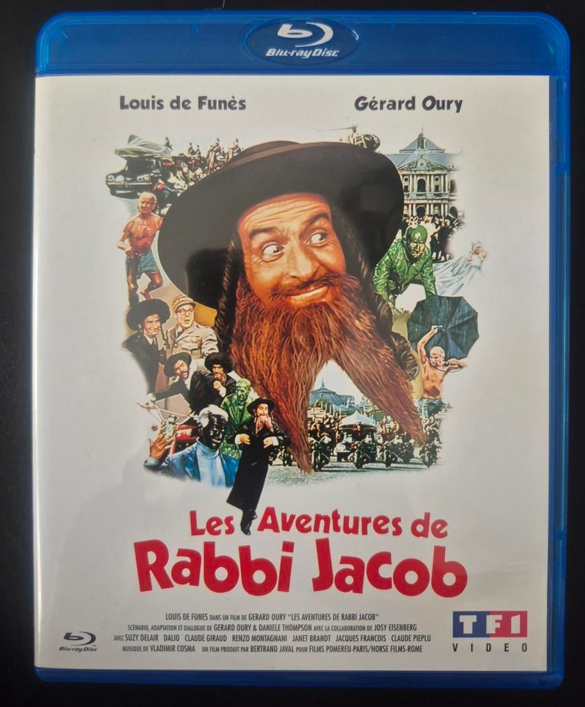 Blu-ray Les Aventures de Rabbi Jacob ( Louis de Funes ), Enlèvement ou Envoi