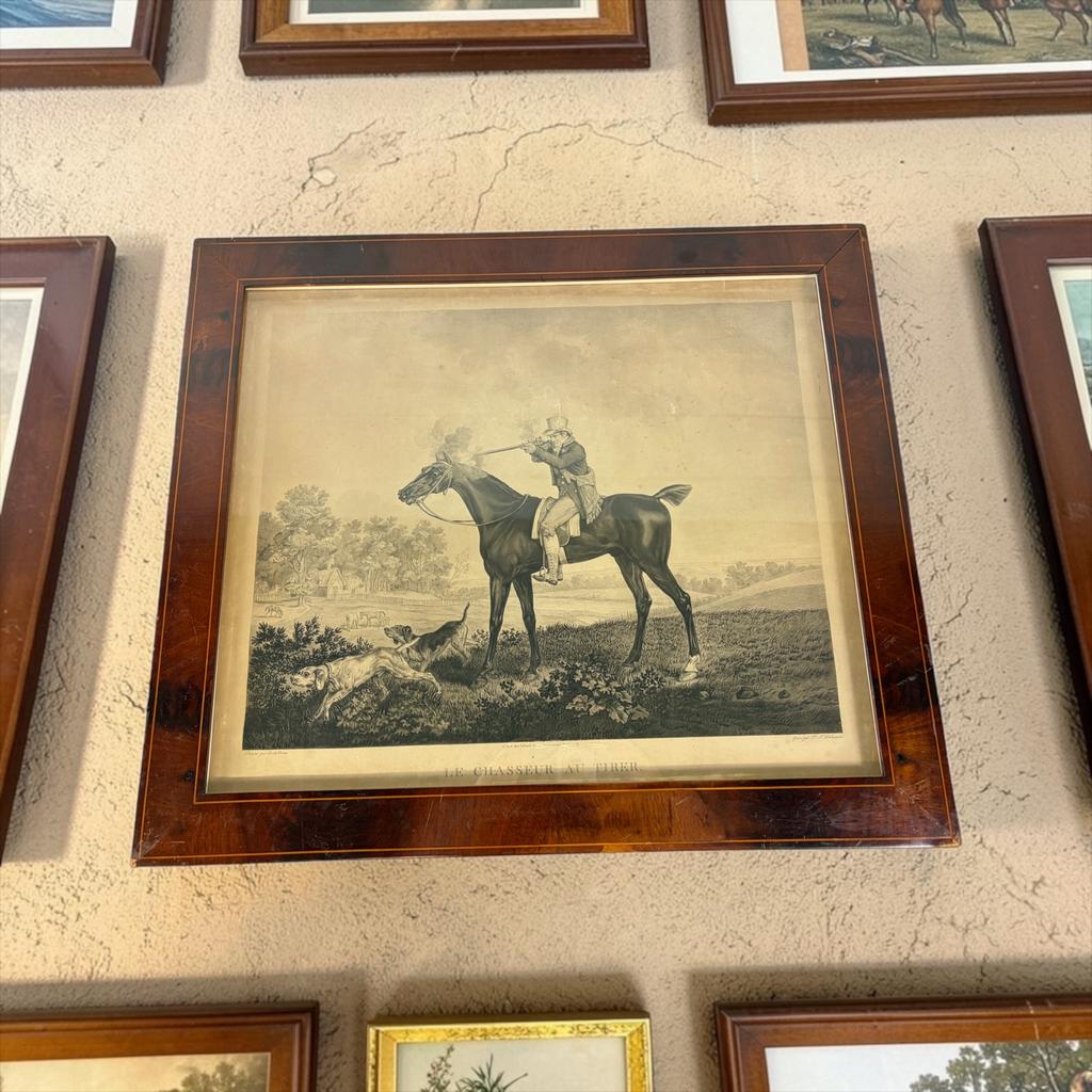 ets 72 x 62 h, Antiek en Kunst, Ophalen, Ets