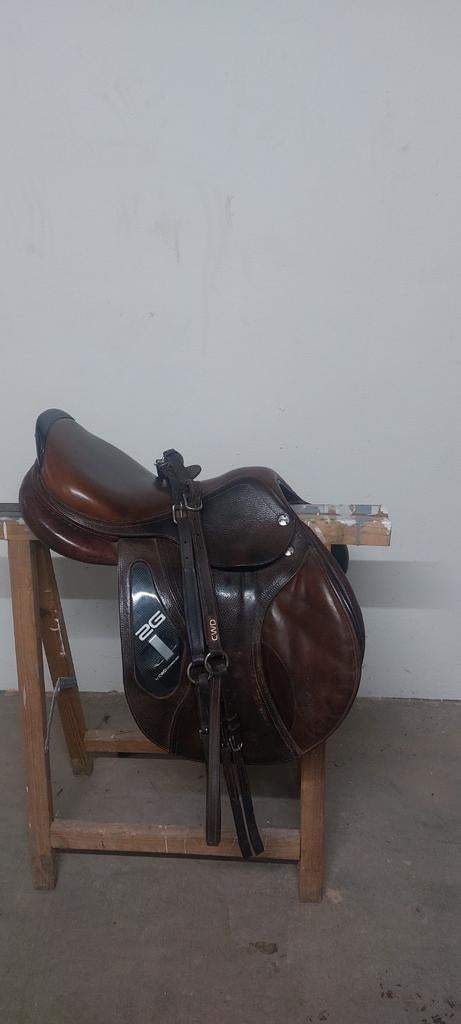 Zadel cwd 2gs incl. Borsttuig cwd, Dieren en Toebehoren, Paarden en Pony's | Zadels, Ophalen