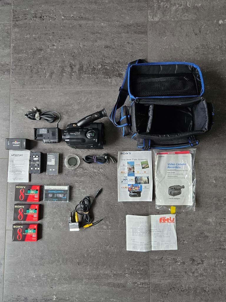 Sony Handycam Video8 – getest + complete set, Ophalen