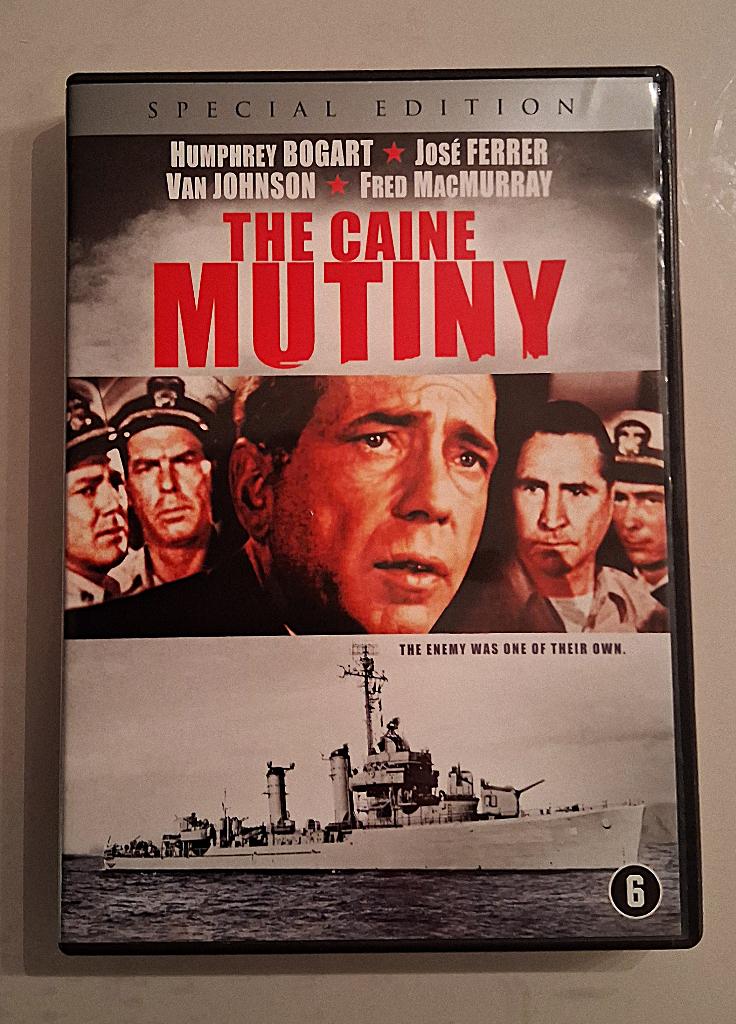 💰KOOPJE:The Caine Mutiny (oorlogsfilm), CD & DVD, DVD | Action, Utilisé, Guerre, Enlèvement ou Envoi