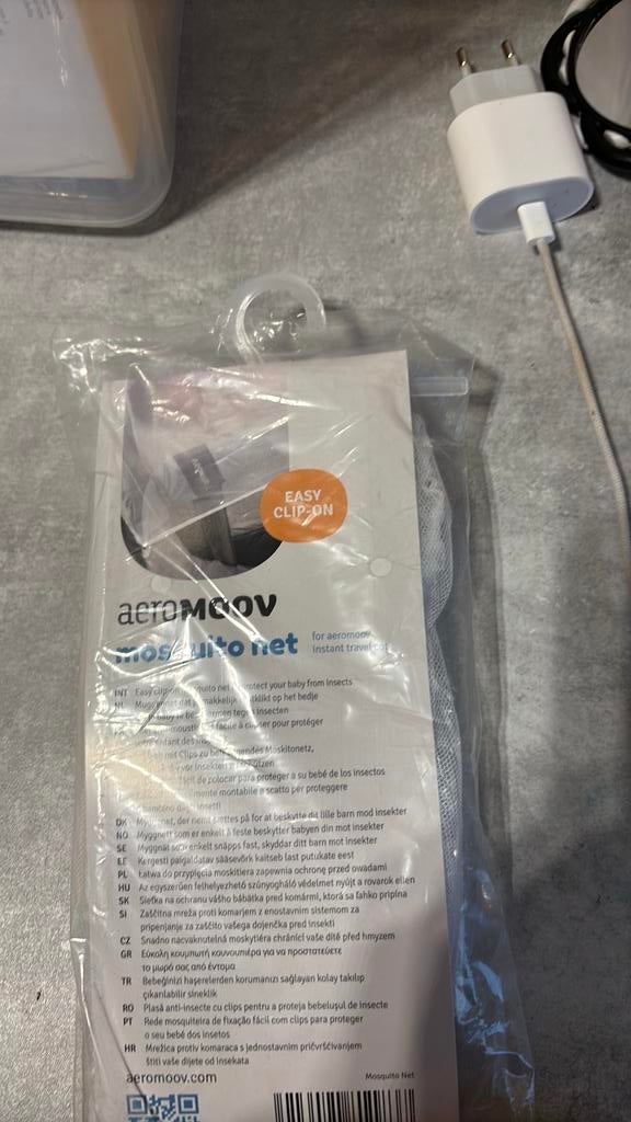 Muggennet aeromoov, Ophalen, Zo goed als nieuw