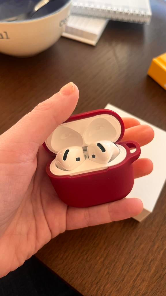 Airpods 4 met noicecancelling, Télécoms, Téléphonie mobile | Écouteurs, Neuf, Enlèvement ou Envoi, Blanc, Intra-auriculaires (Earbuds)