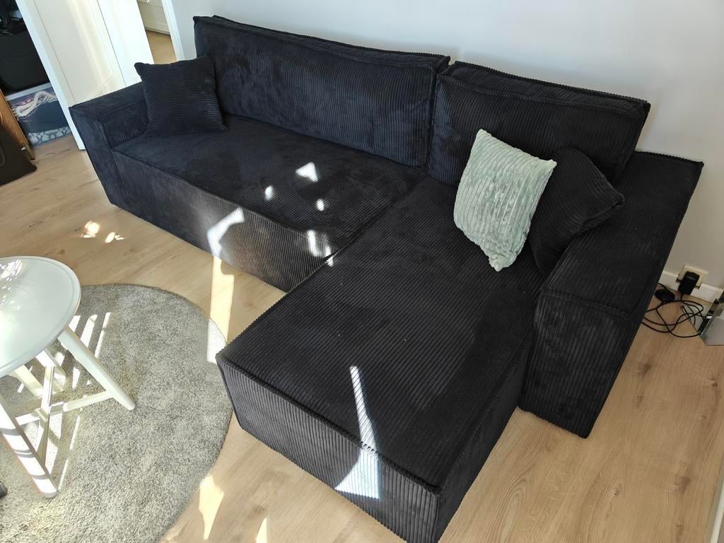 NIEUW - hoekzetel met loungegedeelte, Maison & Meubles, Canapés | Coins salons complets, Enlèvement, Neuf, Tissus