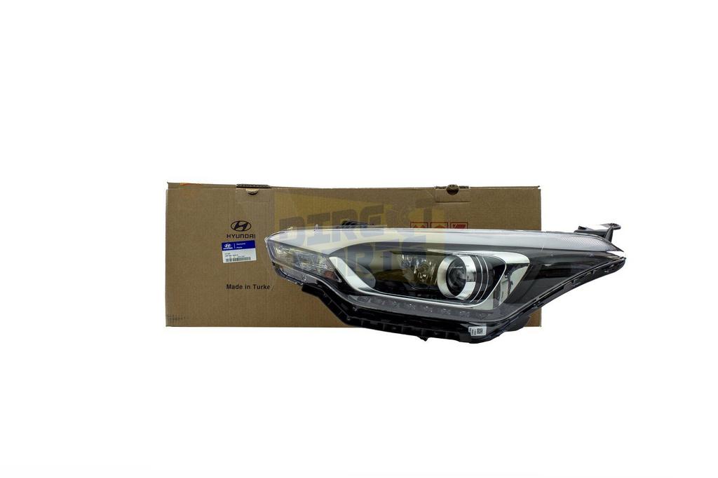 Hyundai i20 koplamp Rechts (5-drs) (projector type) Originee, Neuf, -, -, Hyundai
