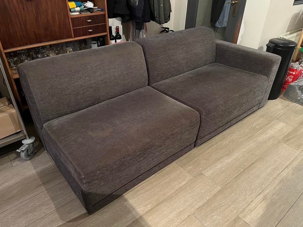 Zetel, Huis en Inrichting, Ophalen, Gebruikt, Driepersoons, 75 tot 100 cm