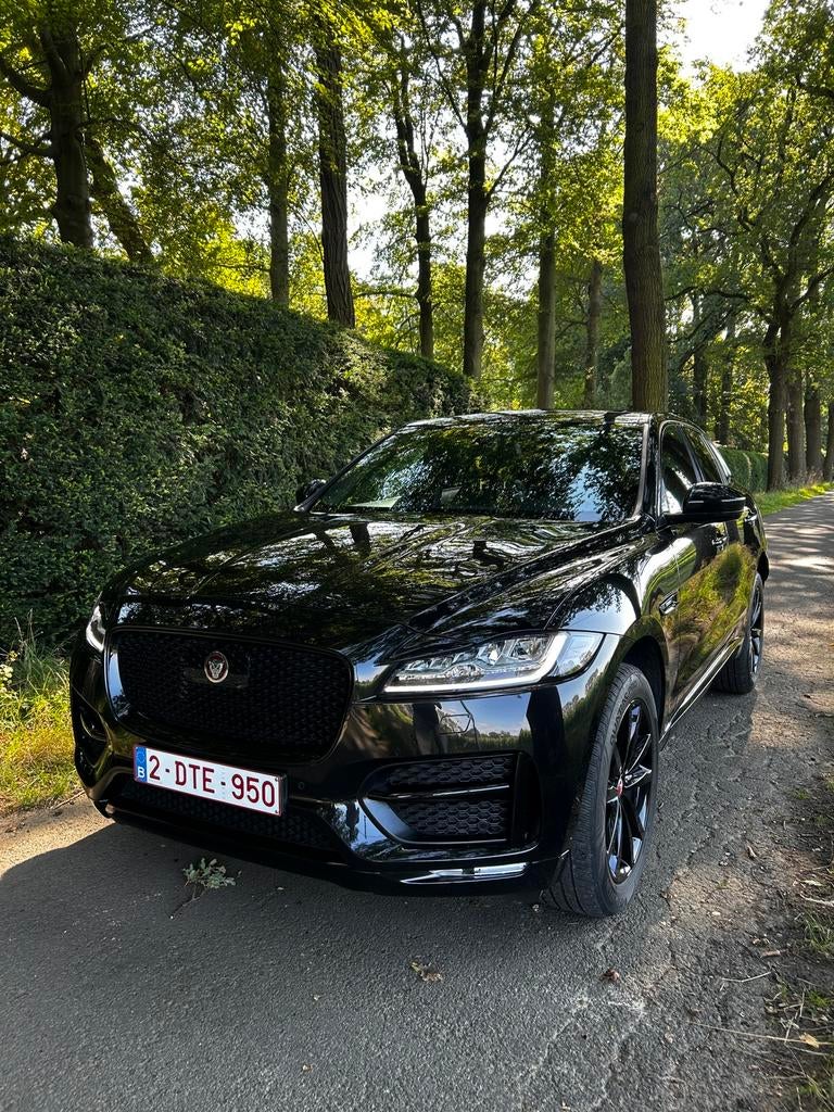 Jaguar f-pace R-sport - FULL OPTION - benzine, Auto's, Jaguar, Automaat, Zwart, Leder, Particulier