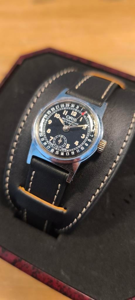 Oris Big Crown Vintage datumwijzer, Handtassen en Accessoires, Horloges | Heren, Ophalen of Verzenden