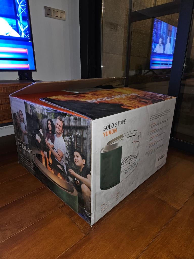 Solo Stove vuurkorf rood Yukon 2.0, Tuin en Terras, Ophalen of Verzenden, Nieuw