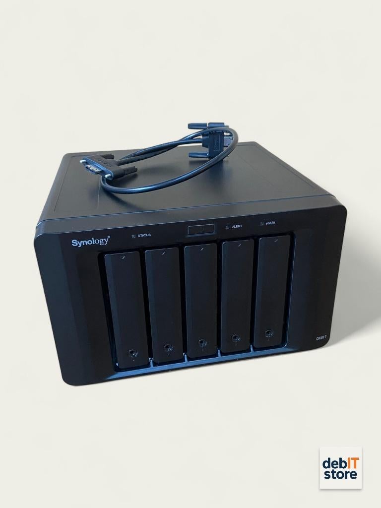 Synology DX517 NAS Uitbreidingsunit, Computers en Software, Ophalen of Verzenden, Zo goed als nieuw, ESATA, Synology