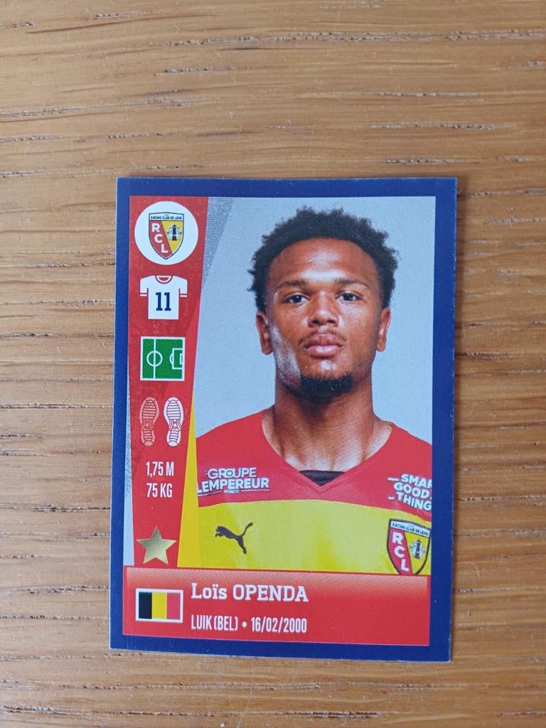 Panini Foot 2023 Loïs Openda RC Lens, Verzenden