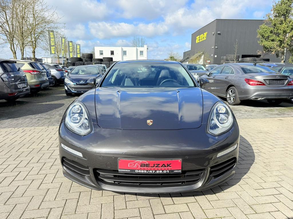 Porsche Panamera 3.0d V6 Face-Lift Panl/Xenon 300PK, Auto's, Porsche, Achterwielaandrijving, Zwart, Bedrijf, ABS