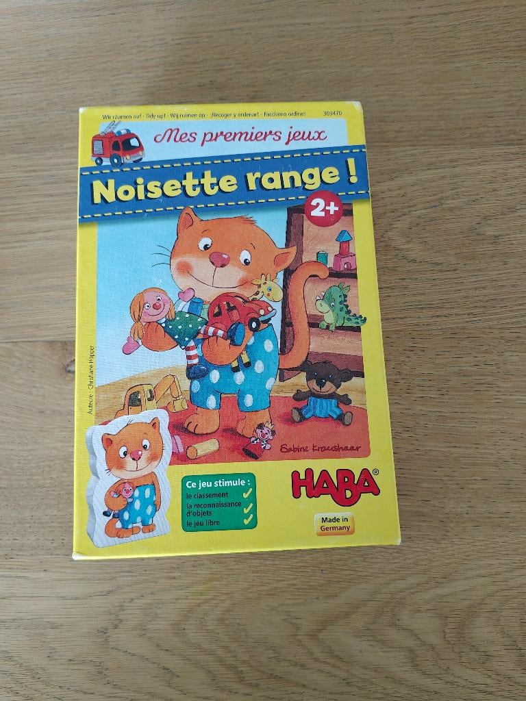 Haba spel wij ruimen op 2+, Ophalen of Verzenden, Gebruikt