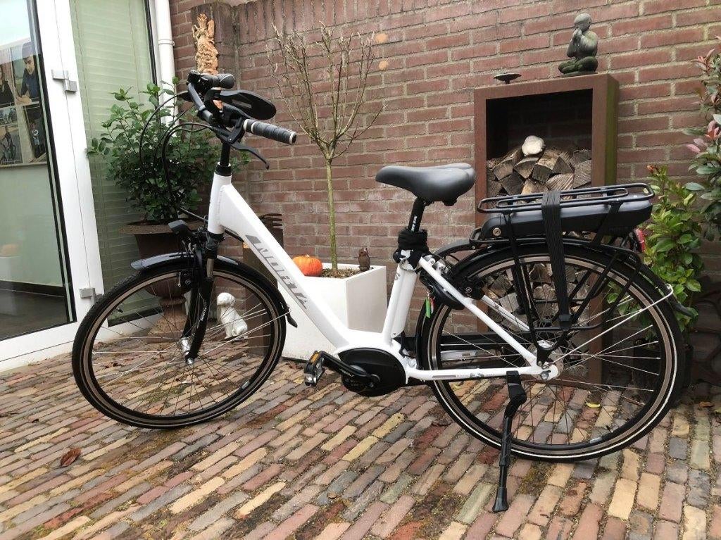 E bike damesfiets Norta B1200 ZGAN gazelle sparta stella, Fietsen en Brommers, Fietsen | Dames | Damesfietsen, Zo goed als nieuw