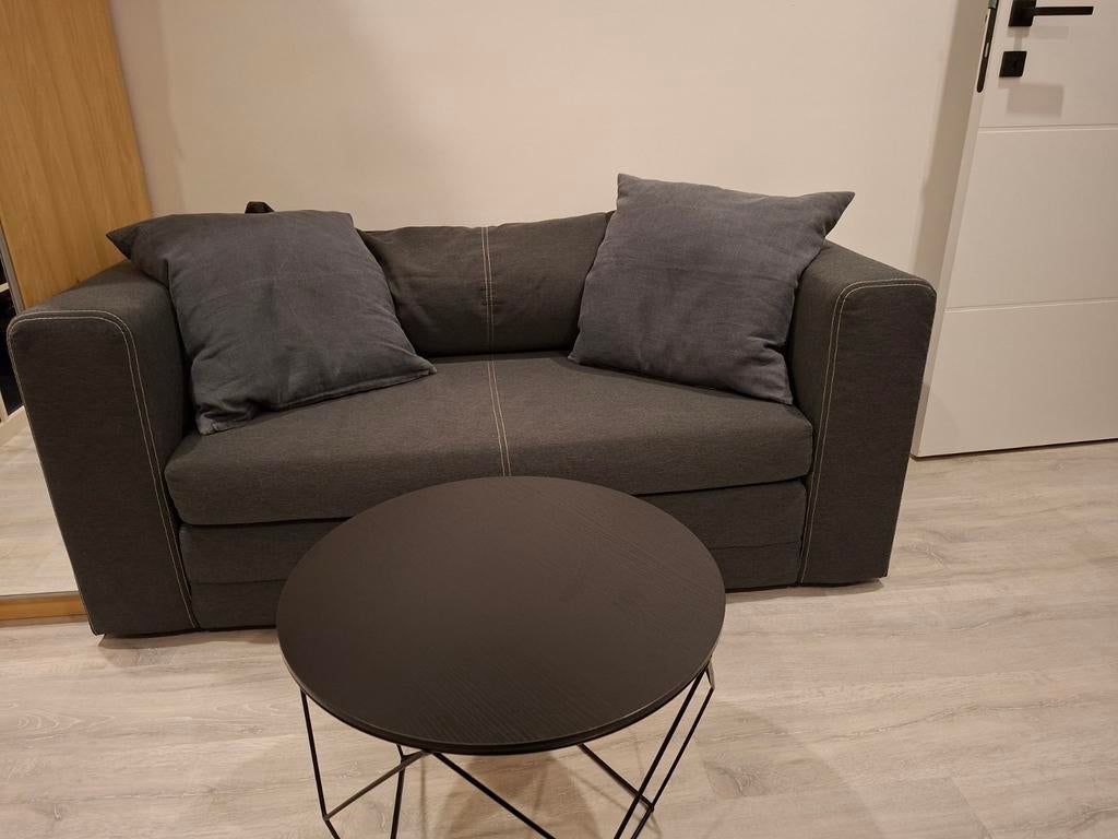 2 - zits slaapbank van bij Ikea Nieuw staat!, Ophalen, Zo goed als nieuw, Tweepersoons, Stof