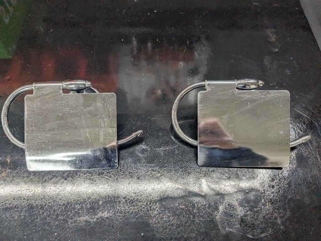 WC Rol houder 2x, Huis en Inrichting, Badkamer | Badtextiel en Accessoires, Ophalen of Verzenden, Zo goed als nieuw, Overige typen