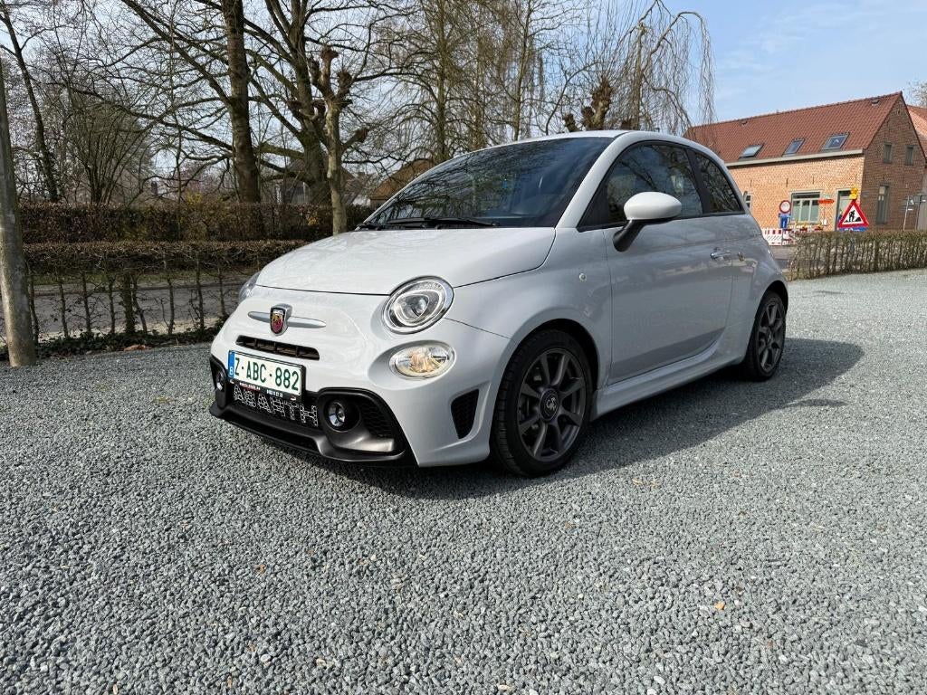 Fiat 500 Abarth 595-NARDO GREY/23.950km/CAR-PASS/Comme Neuve, Auto's, 4 zetels, 4 cilinders, 120 kW, Bedrijf