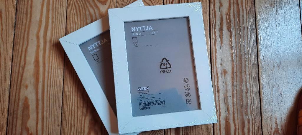 Ikea kadertjes 4 stuks, Neuf, Moins de 50 cm, Enlèvement, Bois
