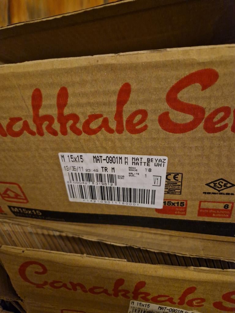 Witte tegels, Doe-het-zelf en Bouw, Tegels, Ophalen