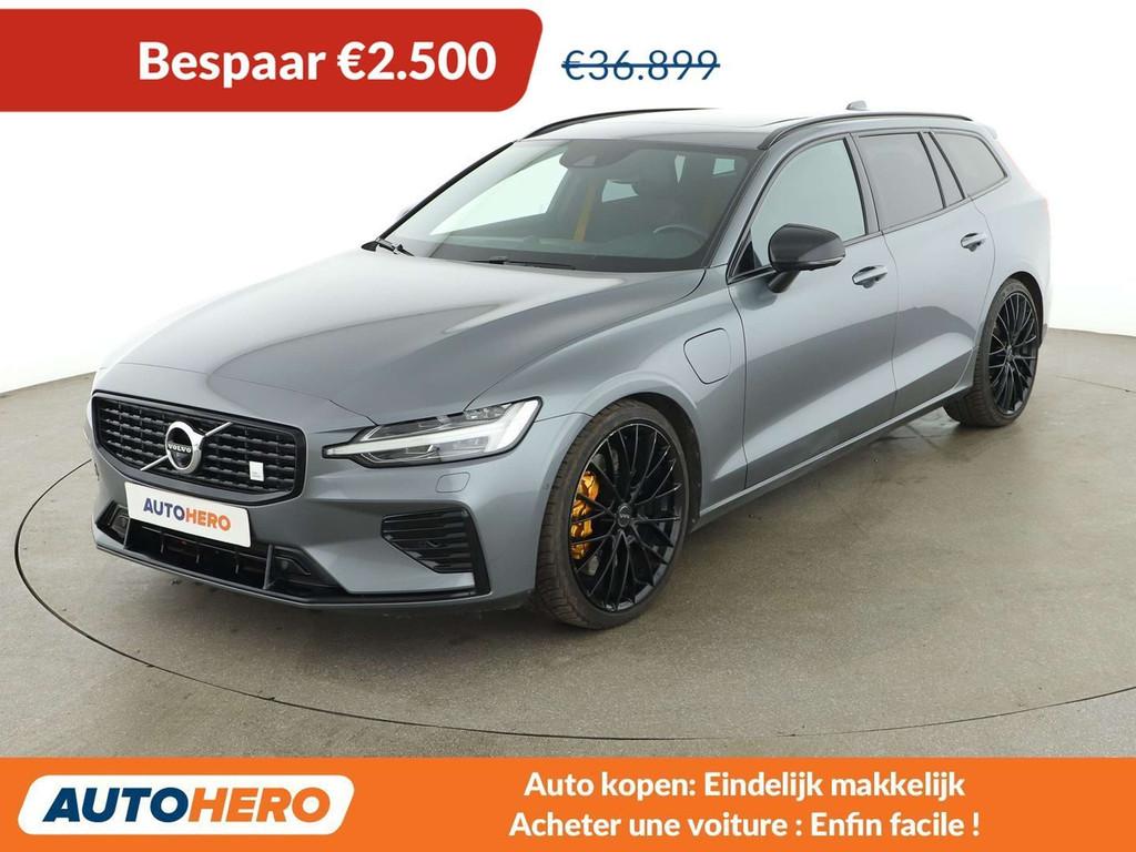 Volvo V60 2.0 T8 Plug-in Hybrid Polestar Engineered AWD, Auto's, Volvo, Automaat, Gebruikt, 1969 cc, Leder