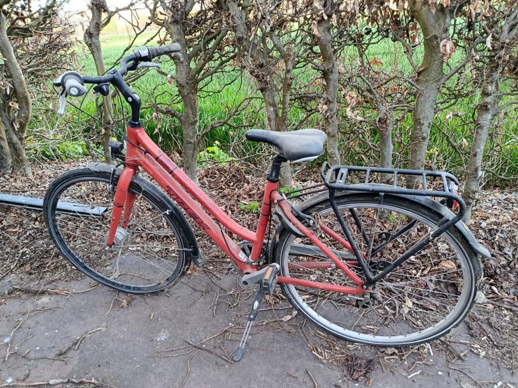 Mooie tiener-damesfiets, Ophalen