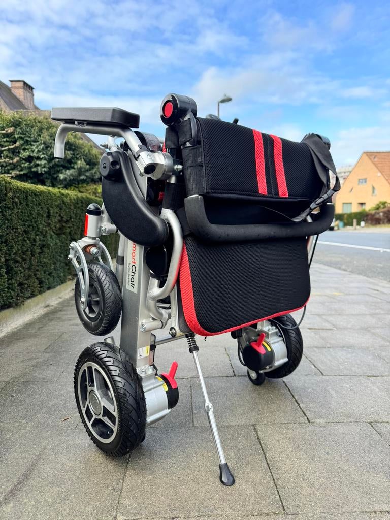 Smart Chair is een unieke vouwbare elektrische rolstoel, Diversen, Rolstoelen, Ophalen of Verzenden, Inklapbaar, Zo goed als nieuw