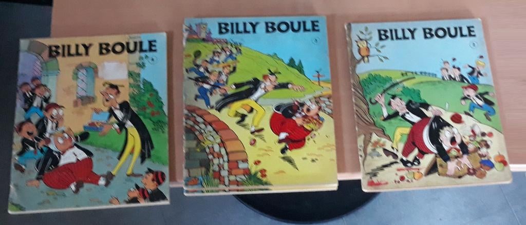 Billy Boule & Betsy Boule, lot de 8 titres EO (1960), Livres, Enlèvement