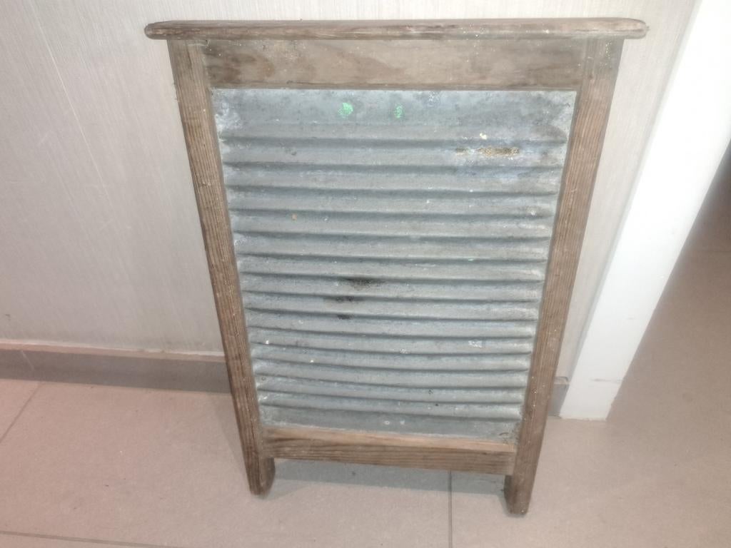 Vintage oud wasbord, Ophalen, Zo goed als nieuw