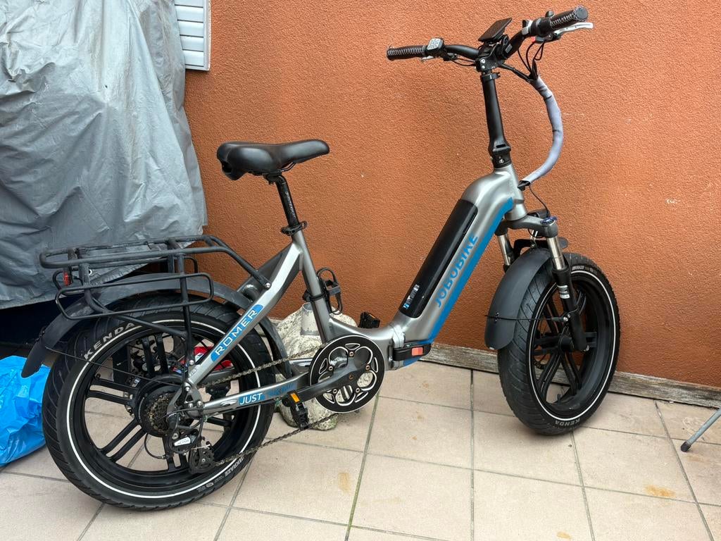 Jobobike Romer elektrische fatbike – zeer nette staat, Fietsen en Brommers, Fietsen | Vouwfietsen, 20 inch of meer, Versnellingen