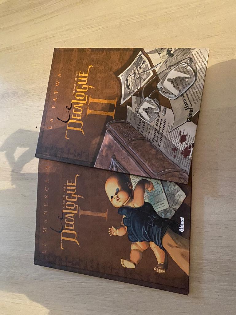 2 BD Décalogue, Livres, Plusieurs BD, Enlèvement ou Envoi, Comme neuf, Giroud-DeVita