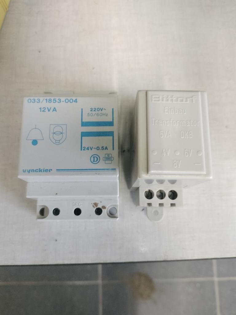 Transformateurs d'appels, Enlèvement ou Envoi