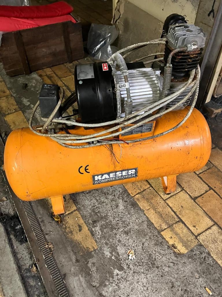 Compressor, Ophalen, Gebruikt