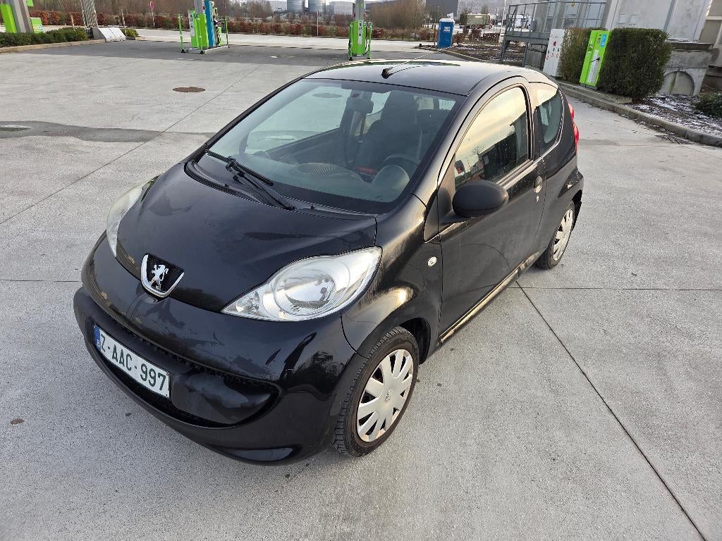Peugeot 107 2008 121749 km garantie 1 an, Autos, Peugeot, Achat, Entreprise, Noir, 2 portes