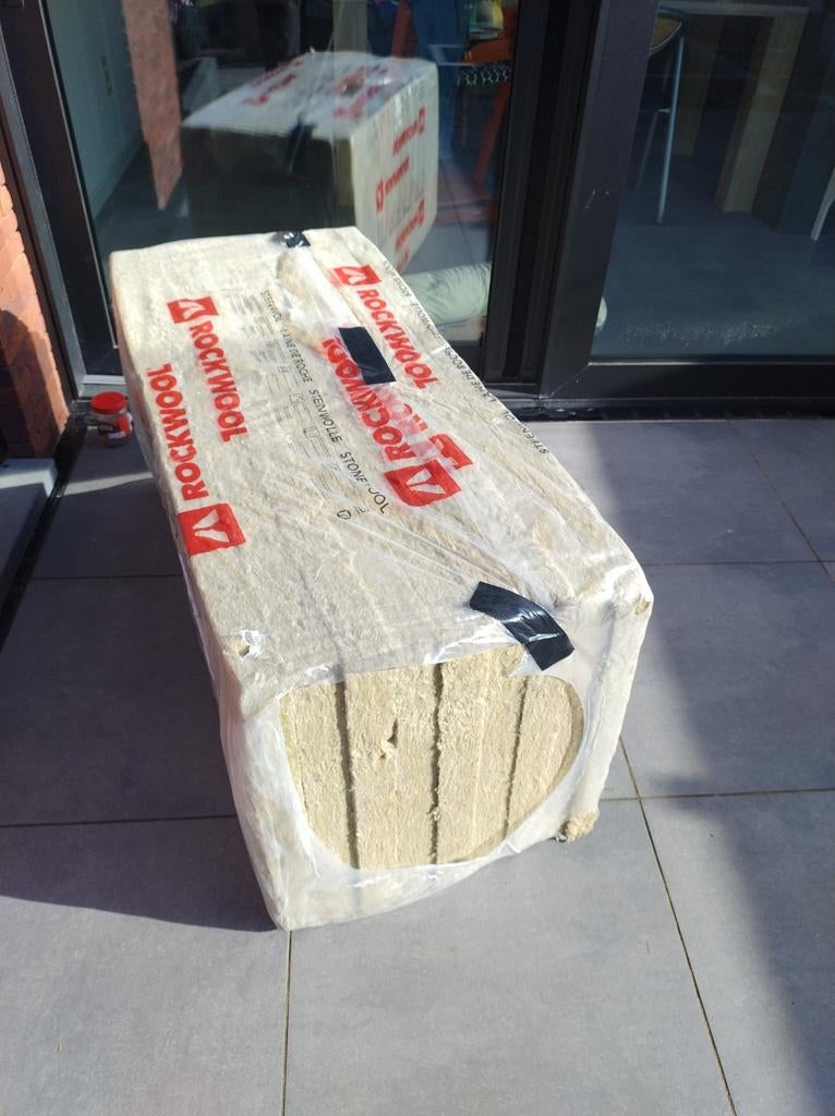 Rocksono steenwol, Ophalen, Steenwol