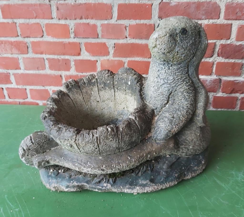 Beeld beelden betonnen Beeld bloembak decoratie, Antiek en Kunst, Ophalen