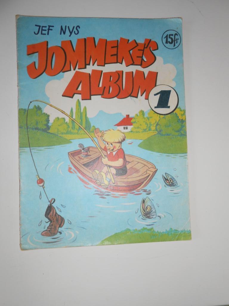 Jommeke's album 1 . 1ste druk van een heruitgave 1964, Boeken, Stripverhalen, Ophalen of Verzenden