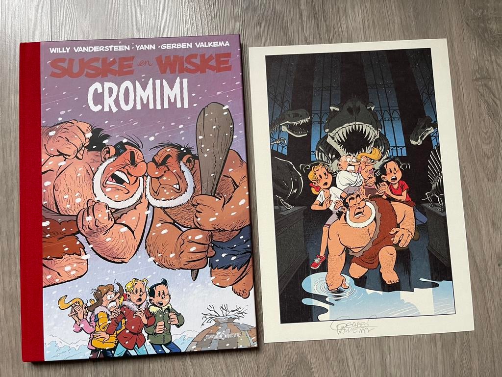 Luxe hc suske en wiske cromimi op 200 ex gesigneerd, Livres, BD, Neuf, Une BD, Enlèvement ou Envoi