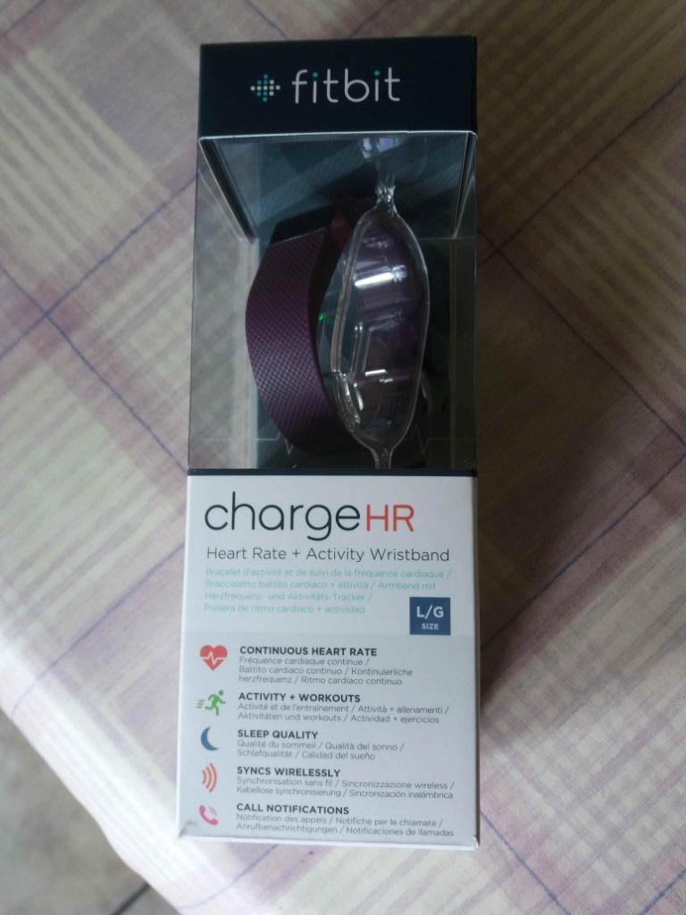 Fitbit charge HR, Sport en Fitness, Hartslagmeters, Zo goed als nieuw, Overige merken, Ophalen