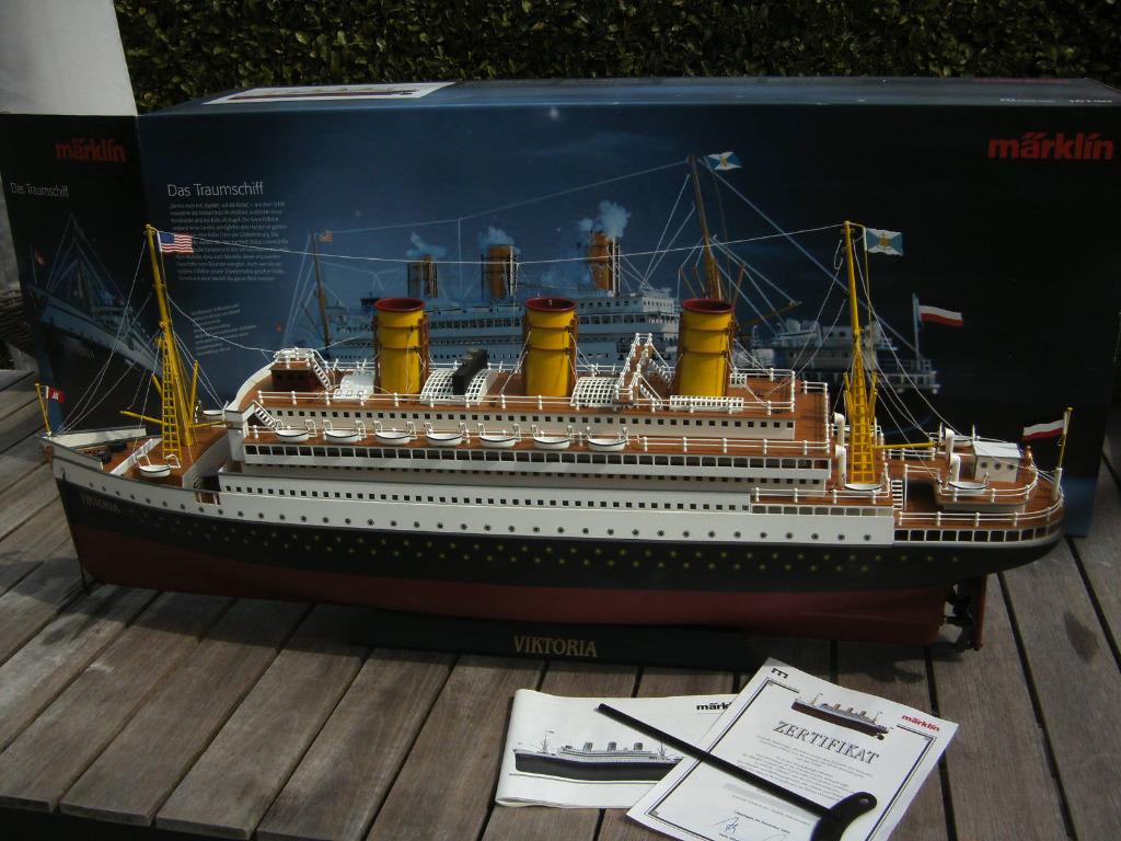 Marklin 16150 Viktoria, Hobby en Vrije tijd, Modelbouw | Boten en Schepen, Nieuw, 1:32 tot 1:50, Overige merken, Ophalen
