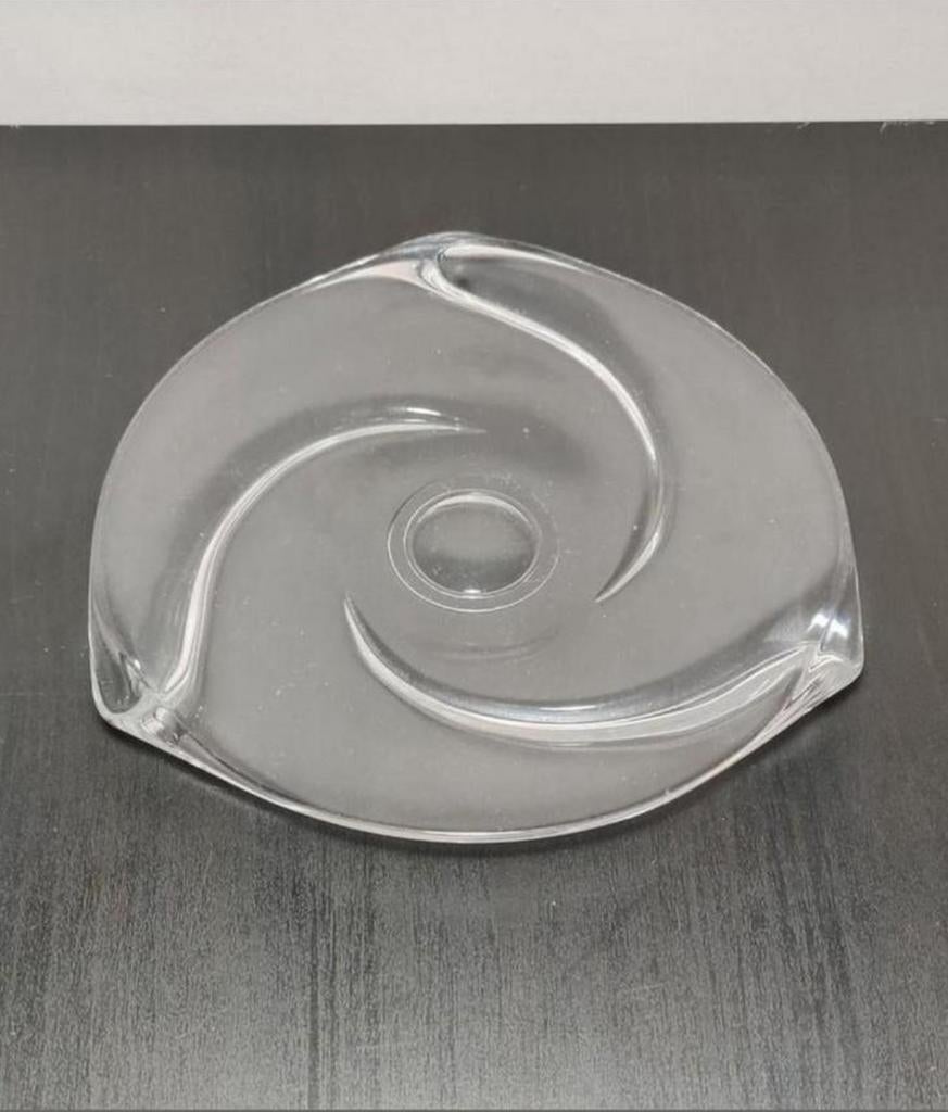 Schaal Val Saint Lambert model 'Patelle', Antiek en Kunst, Antiek | Glaswerk en Kristal, Ophalen of Verzenden